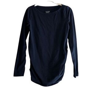 Isabel Maternity Women’s Blue Long Sleeve Top Small